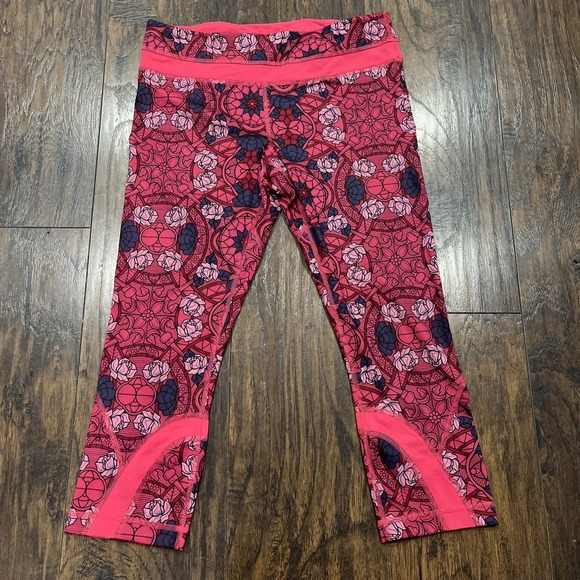 Lululemon Speed Up Crop 21" Leggings Womens 8 Capri Running athletic Gym Midrise - Picture 1 of 7